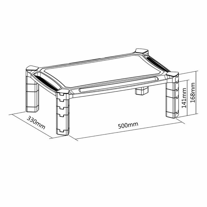 Suport de Masă pentru Ecran Neomounts NSMONITOR20 Negru 10 kg