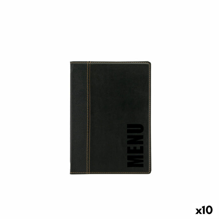 Menu holders Securit Trendy 25,3 x 17,7 x 0,8 cm Negru
