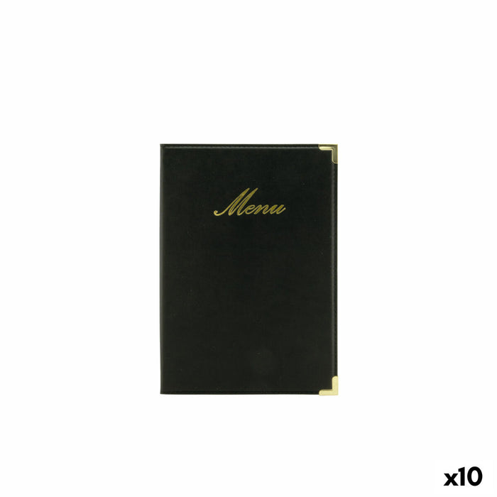 Menu holders Securit Classic 25 x 18 cm Negru