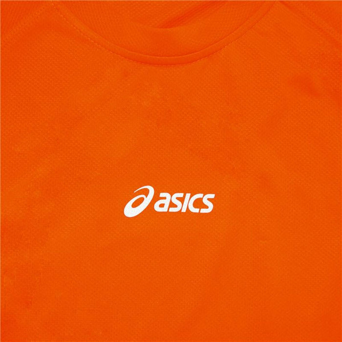 Tricou cu Mânecă Lungă Bărbați Asics Hermes Portocaliu