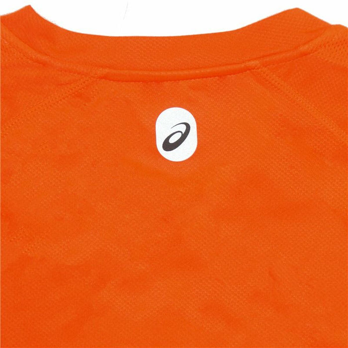 Tricou cu Mânecă Lungă Bărbați Asics Hermes Portocaliu