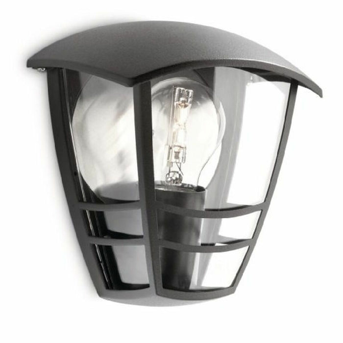 Lampă de perete Philips Aplique mural Negru Aluminiu 60 W E27