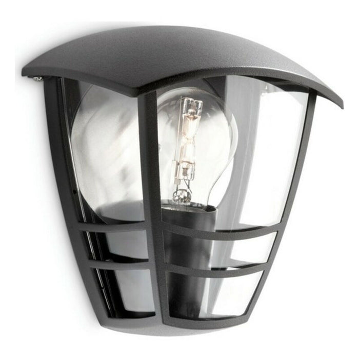 Lampă de perete Philips Aplique mural Negru Aluminiu 60 W E27