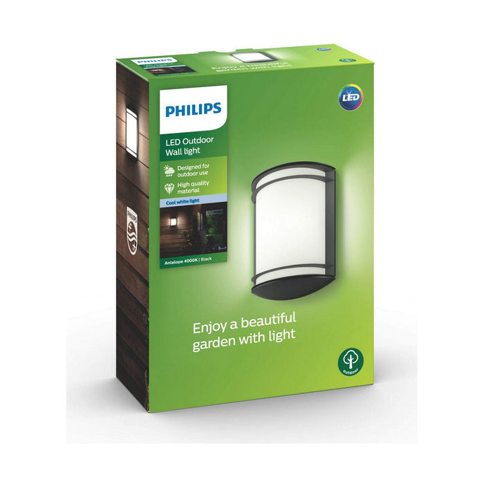 Lampă Philips Antelope Negru 4000K 6 W
