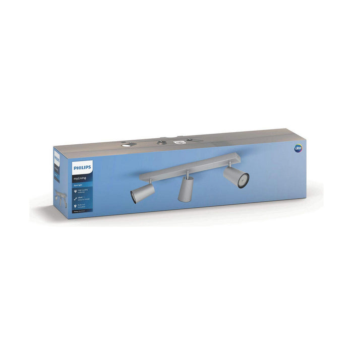 Lustră Philips Paisley Argintiu Aluminiu (44,3 x 11,8 x 9,2 cm)