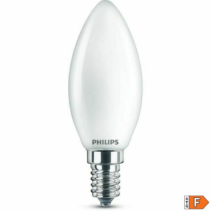 Bec LED Philips Lumânare F 4,3 W E14 470 lm 3,5 x 9,7 cm (2700 K)