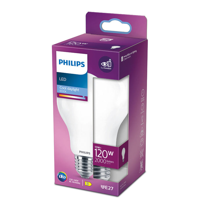 Bec LED Philips D 120 W 13 W E27 2000 Lm 7 x 12 cm (6500 K)