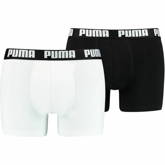Boxeri pentru bărbați Puma Alb 2 Unități