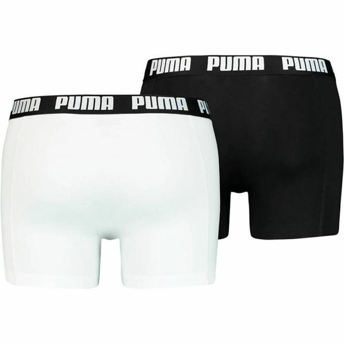 Boxeri pentru bărbați Puma Alb 2 Unități