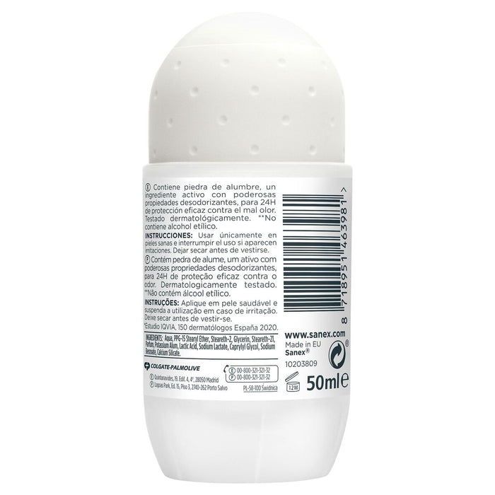 Deodorant Roll-On Sanex Natur Protect Piele sensibilă 50 ml