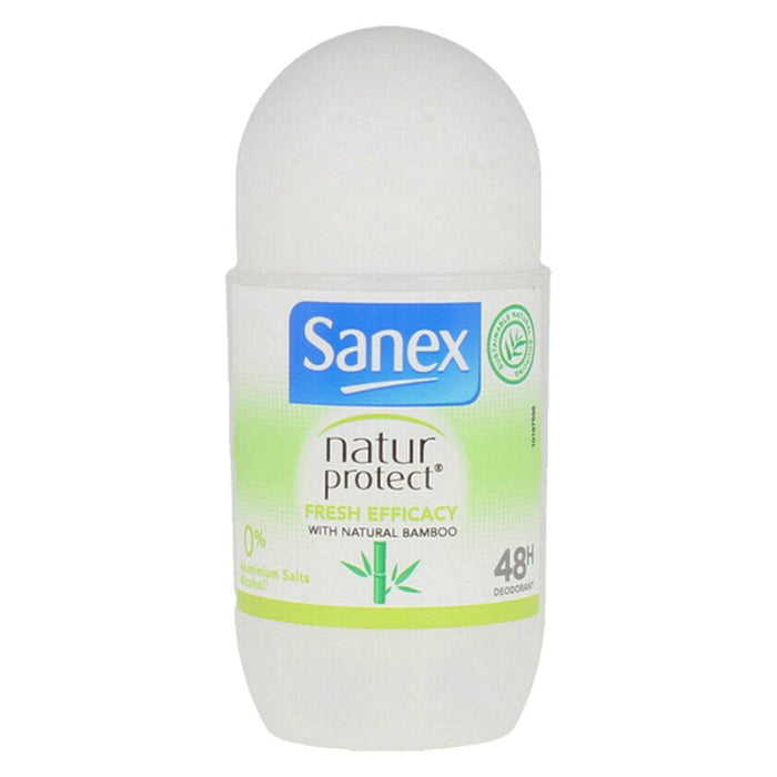 Deodorant Roll-On Natur Protect 0% Sanex Natur Protect 50 ml