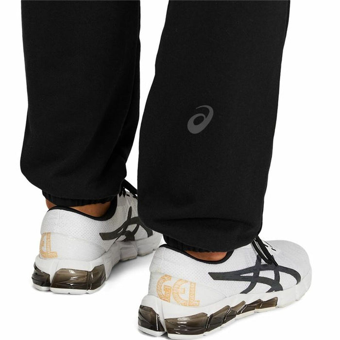 Pantaloni lungi de sport Asics Negru Bărbați