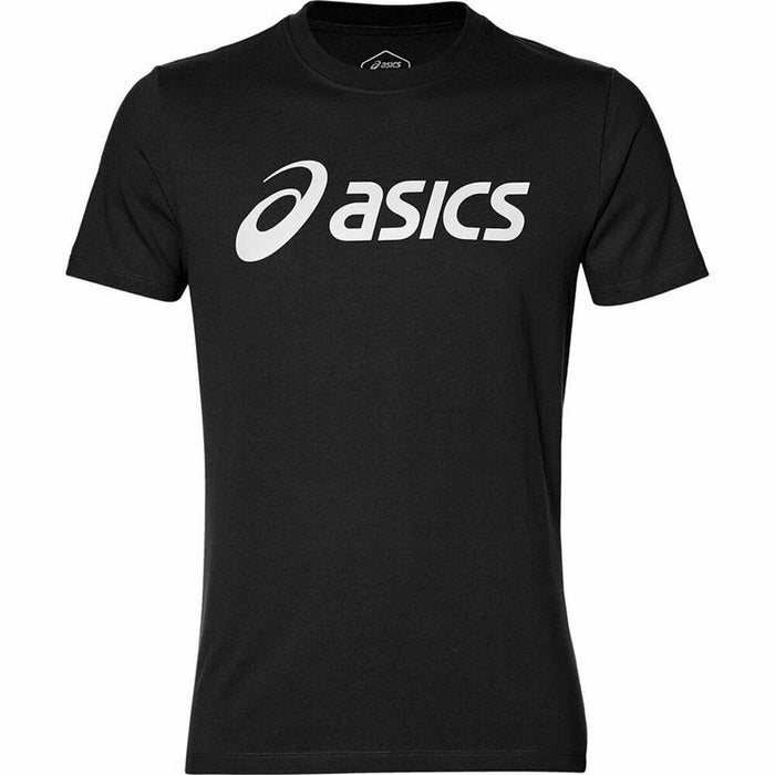 Tricou cu Mânecă Scurtă Bărbați Asics Big Logo Negru