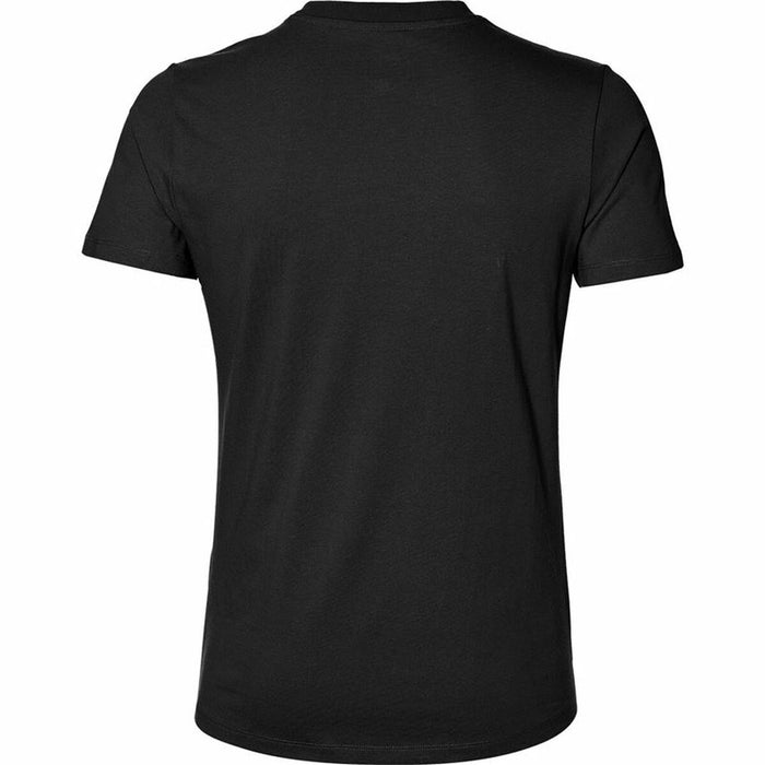 Tricou cu Mânecă Scurtă Bărbați Asics Big Logo Negru