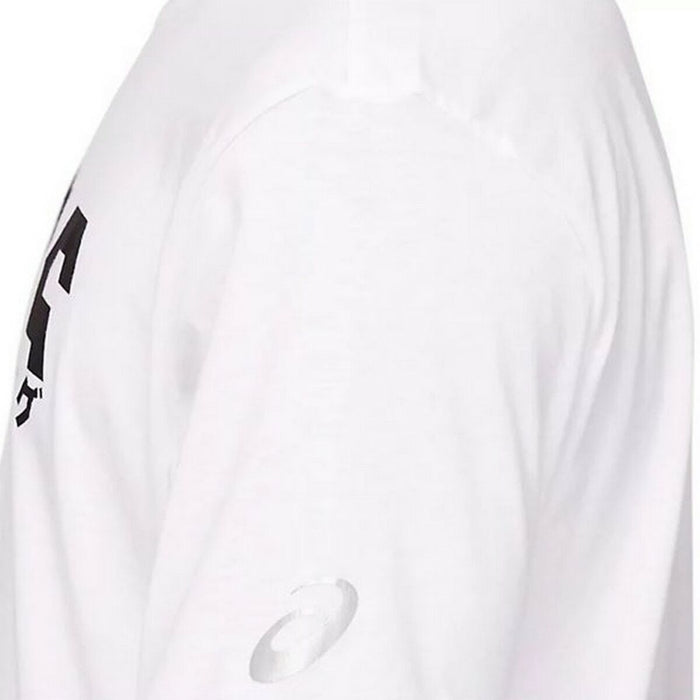 Tricou cu Mânecă Scurtă Bărbați Asics Katakana Alb