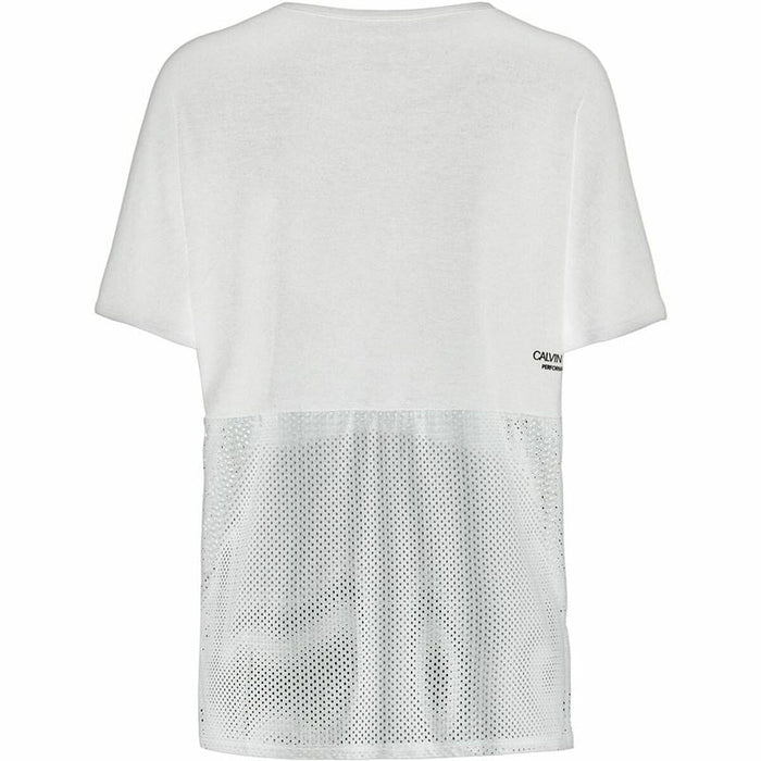 Tricou cu Mânecă Scurtă Femei Calvin Klein Tank Alb
