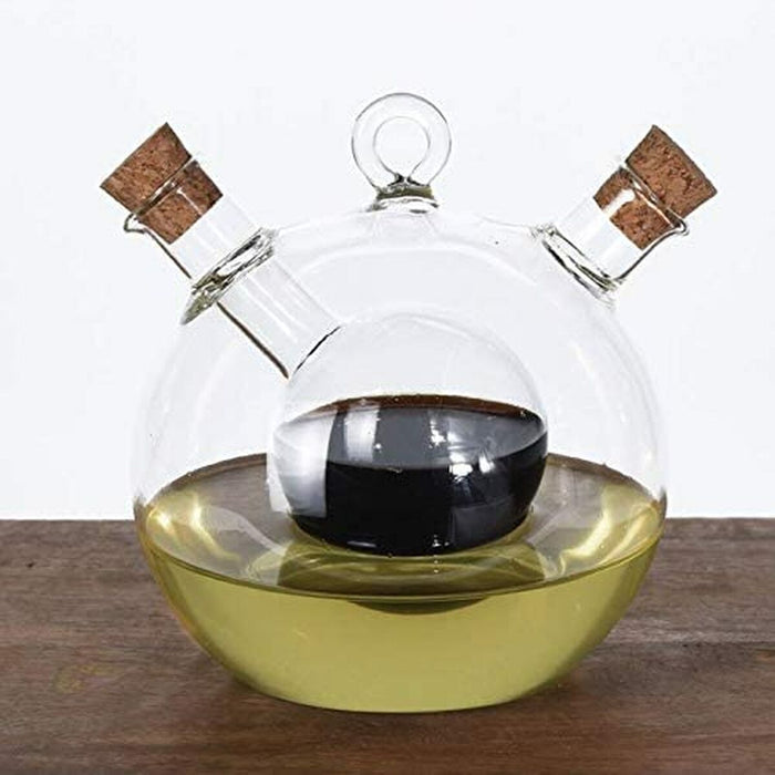 Dispenser pentru Ulei Dispenser pentru Oțet 2 în 1 350 ml