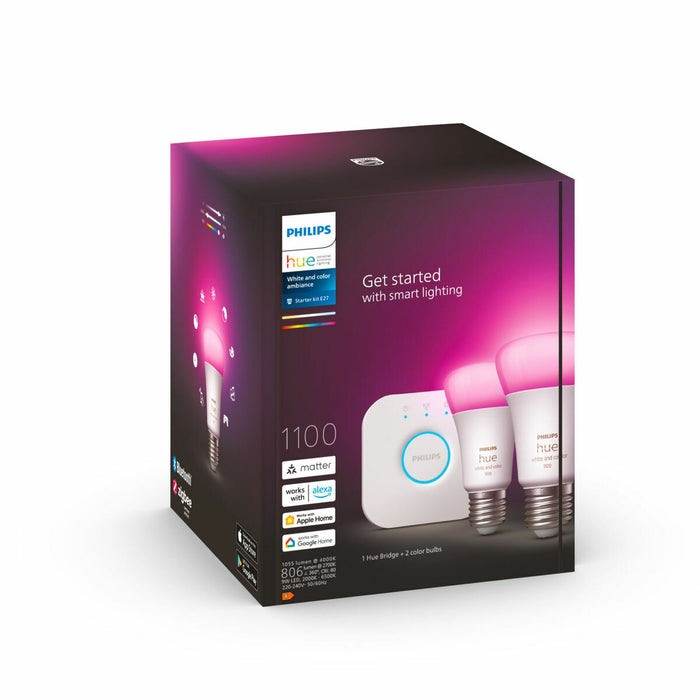 Bec Inteligent Philips Kit de inicio E27 9 W E27 6500 K 806 lm