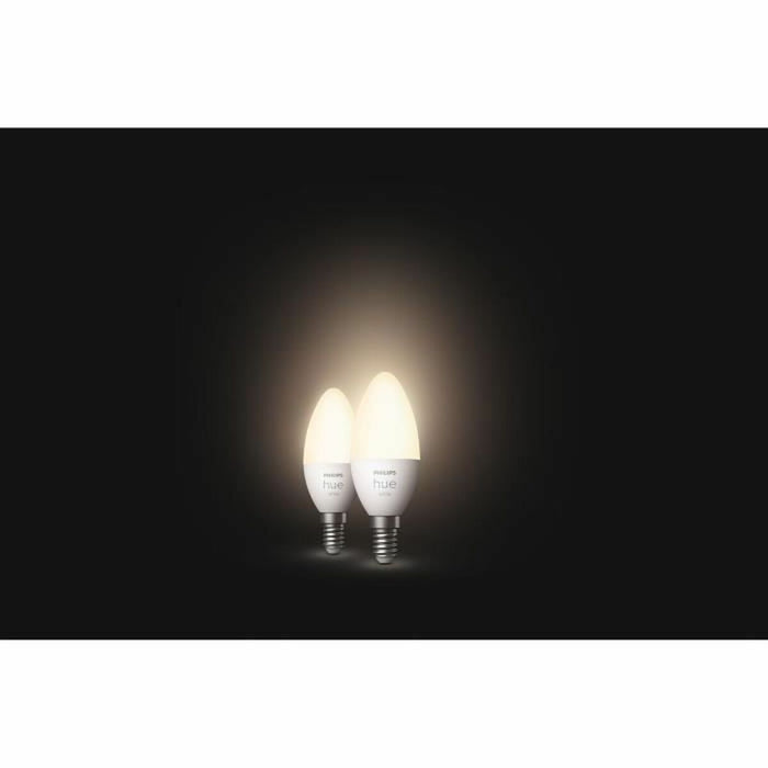 Bec LED Philips 8719514320628 Alb F E14 E27 470 lm (2 Unități)