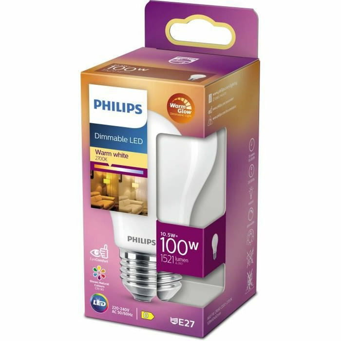 Bec LED Philips 8719514324114 Alb D 100 W