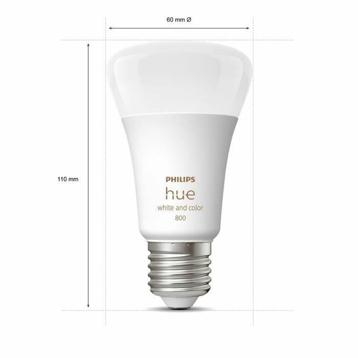 Bec LED Philips 8719514328365 Alb F E27 806 lm (6500 K) (2 Unități)