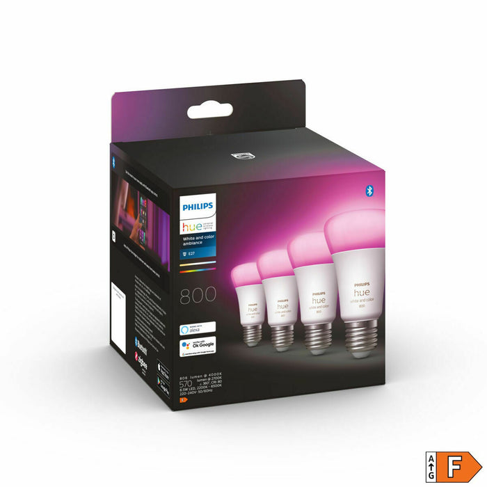 Bec Inteligent Philips Pack de 4 E27
