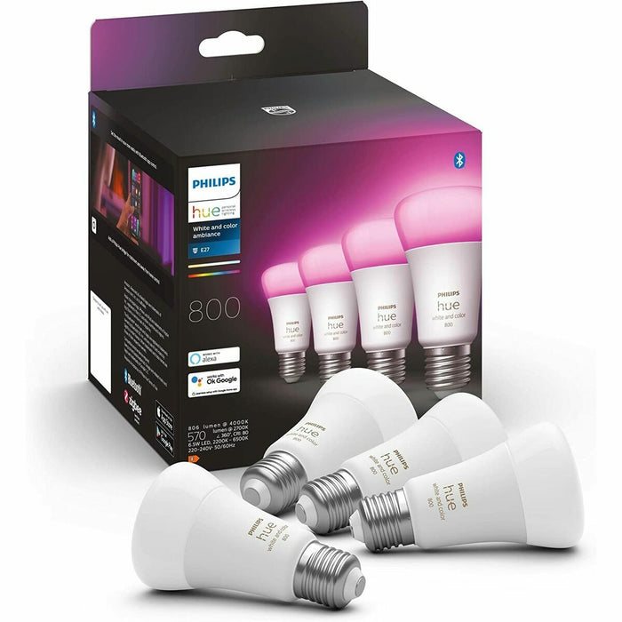 Bec Inteligent Philips Pack de 4 E27