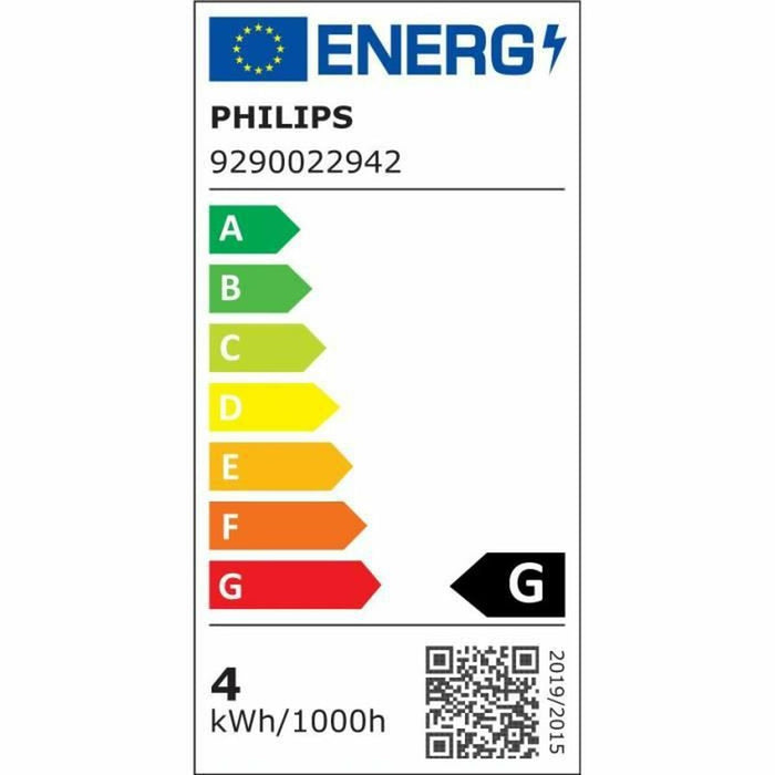 Bec LED Philips Paquete doble E14 Alb G E14 470 lm (6500 K) (2 Unități)