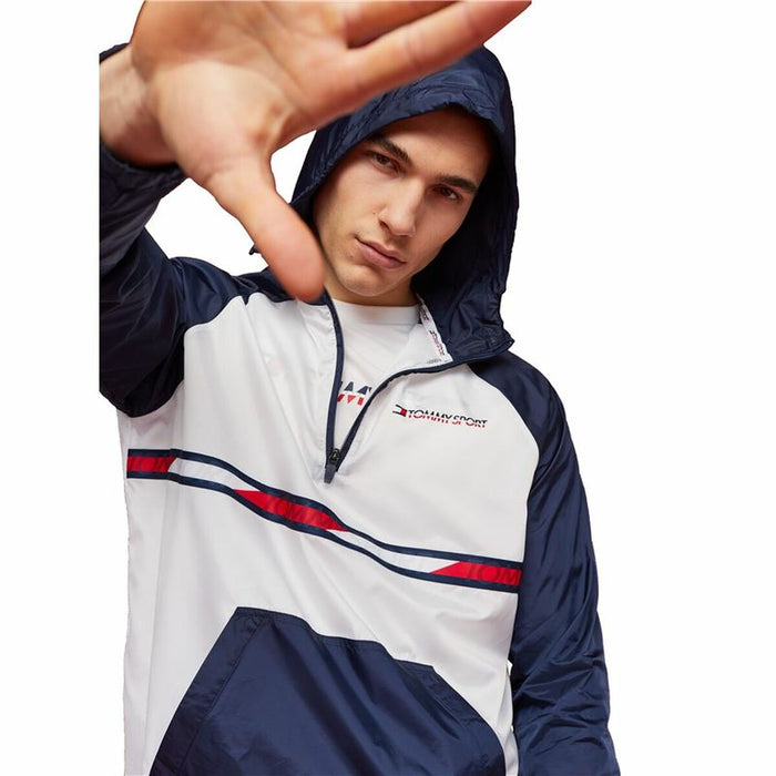 Jachetă Sport de Bărbați Tommy Hilfiger Colour-Blocked Albastru închis