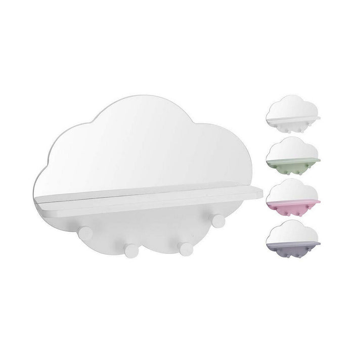 Shelf with hanger and mirror Infantil