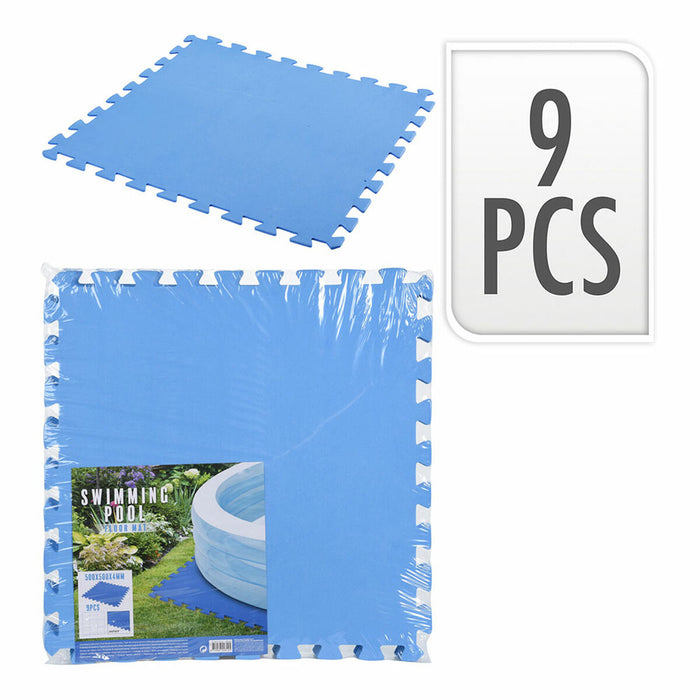 Protective flooring for removable swimming pools 50 x 50 cm (9 Unități)
