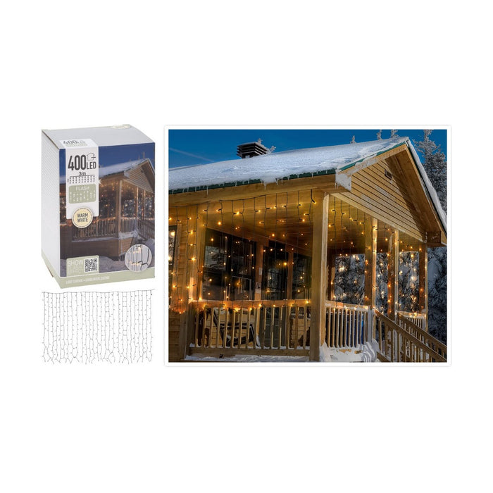 Lumini perdea cu LED