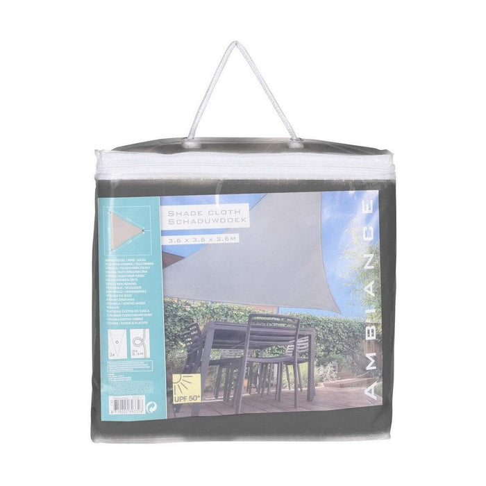 Umbrele din pânză Ambiance Gri închis 3,6 x 3,6 x 3,6 m