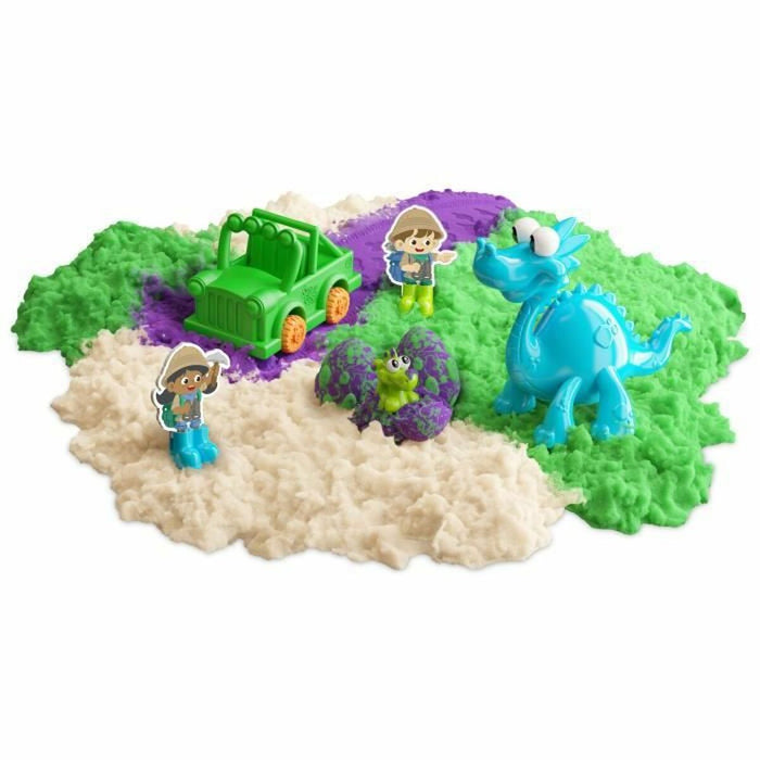 Nisip Magic Goliath Dino Park + 3 ani Playset