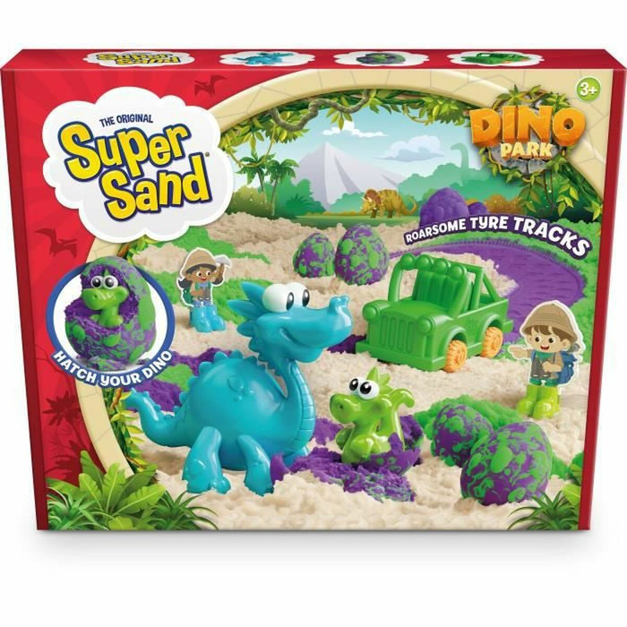 Nisip Magic Goliath Dino Park + 3 ani Playset