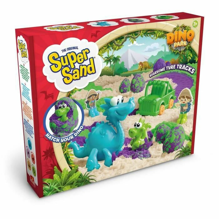 Nisip Magic Goliath Dino Park + 3 ani Playset