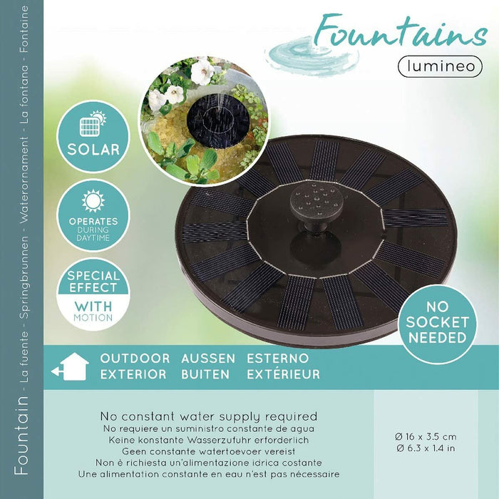 Fântână de Grădină Lumineo fountains 893017 Plastic 16 x 3,5 cm