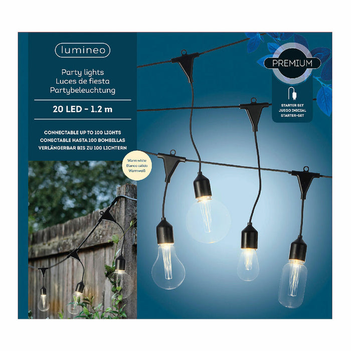 Ghirlandă de lumini LED Lumineo Multicolor