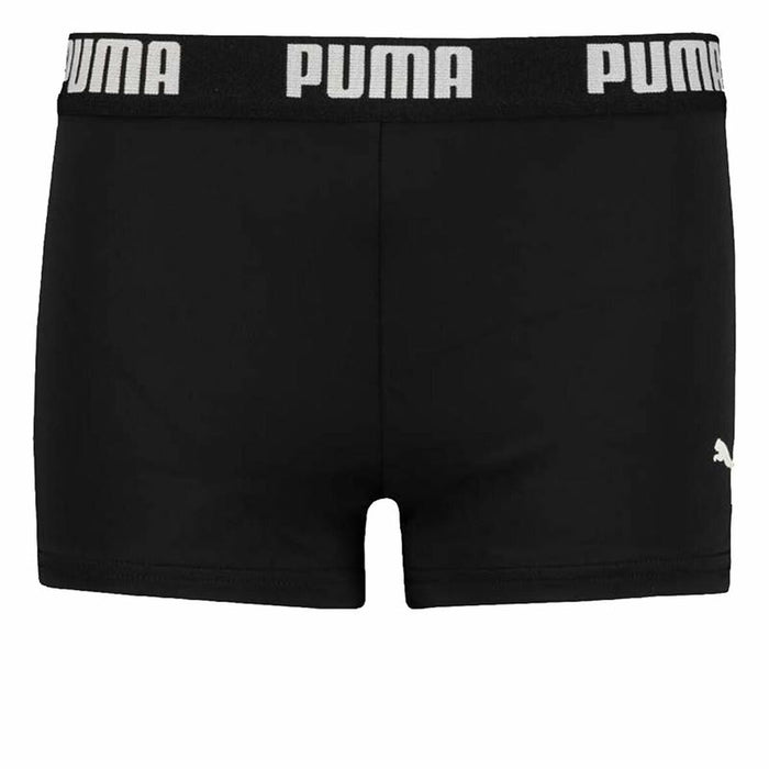 Costumul de Baie Boxer Pentru Copii Puma Swim Logo Negru
