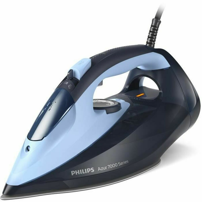 Set pentru Călcat Philips 7000 Series DST7041/20 Plancha de vapor HV de color azul claro/oscuro