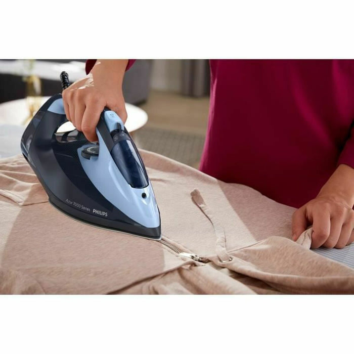 Set pentru Călcat Philips 7000 Series DST7041/20 Plancha de vapor HV de color azul claro/oscuro