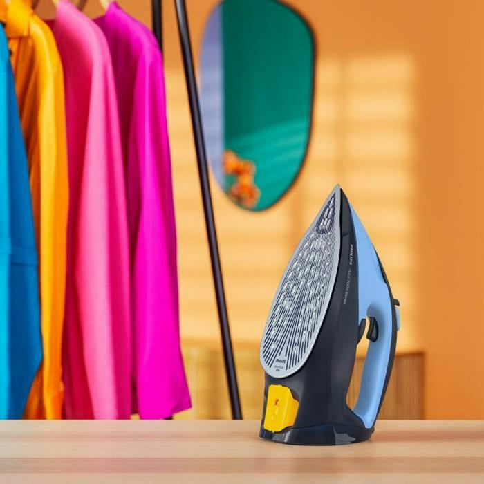 Set pentru Călcat Philips 7000 Series DST7041/20 Plancha de vapor HV de color azul claro/oscuro