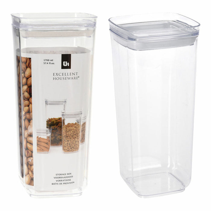 Staniu Excellent Houseware Transparent Plastic 1,7 L