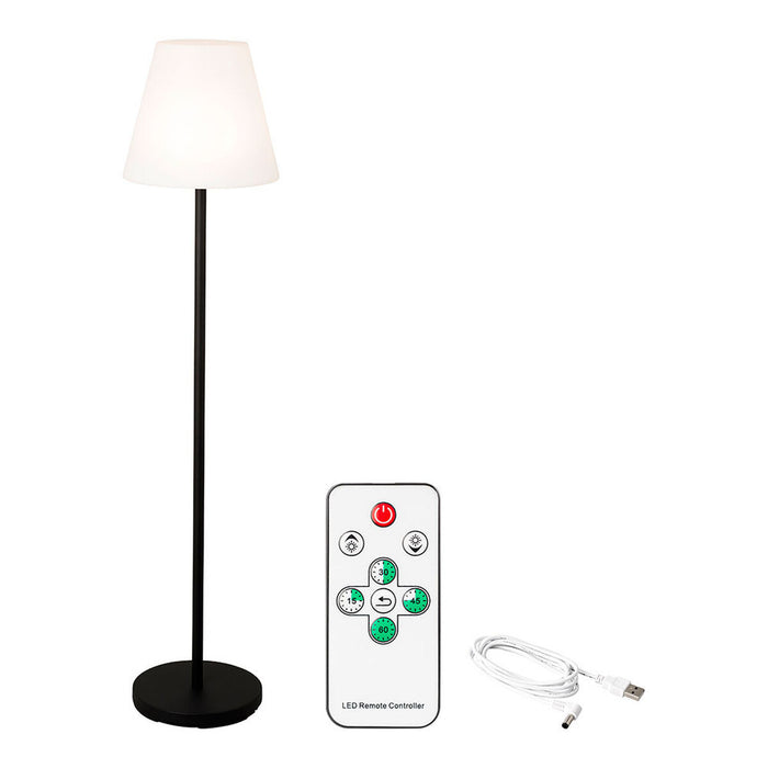 Lampă cu Picior Lumineo 894459 Negru 150 cm Reîncărcabil/ă