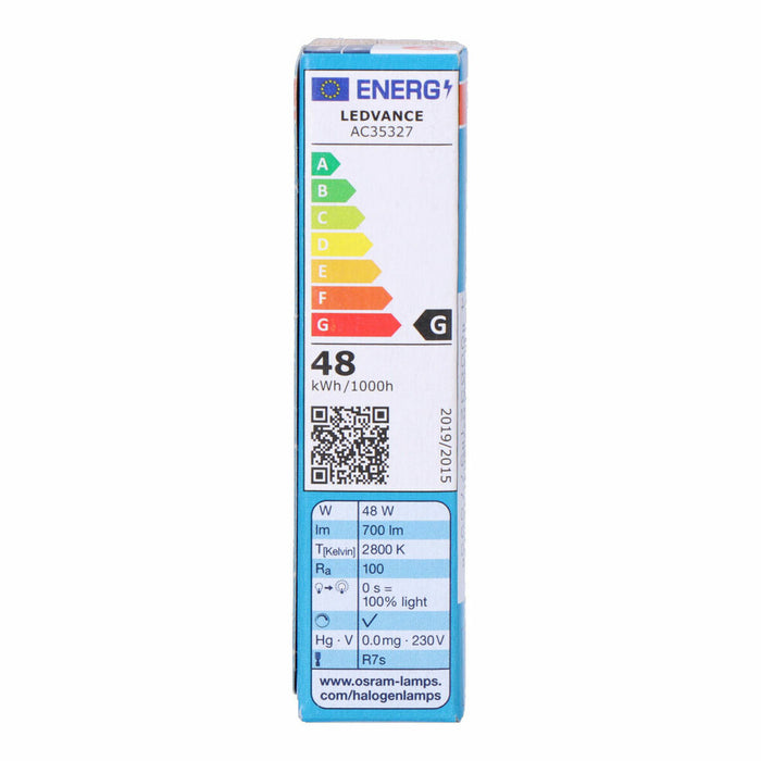 Bec cu Halogen Osram Plusline ES Compact Linear 48 W 60 W R7s (2900 K)