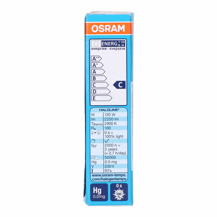 Bec cu Halogen Osram Haloline Linear 120 W R7s 2250 Lm (2900 K)