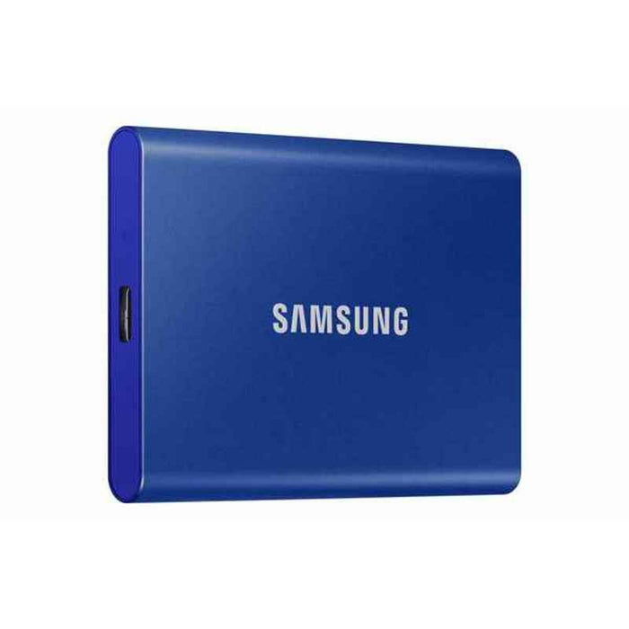 Hard disk Extern Samsung Portable SSD T7 Albastru 500 GB SSD