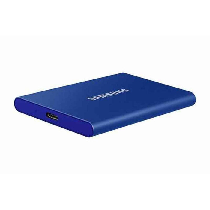 Hard disk Extern Samsung Portable SSD T7 Albastru 500 GB SSD