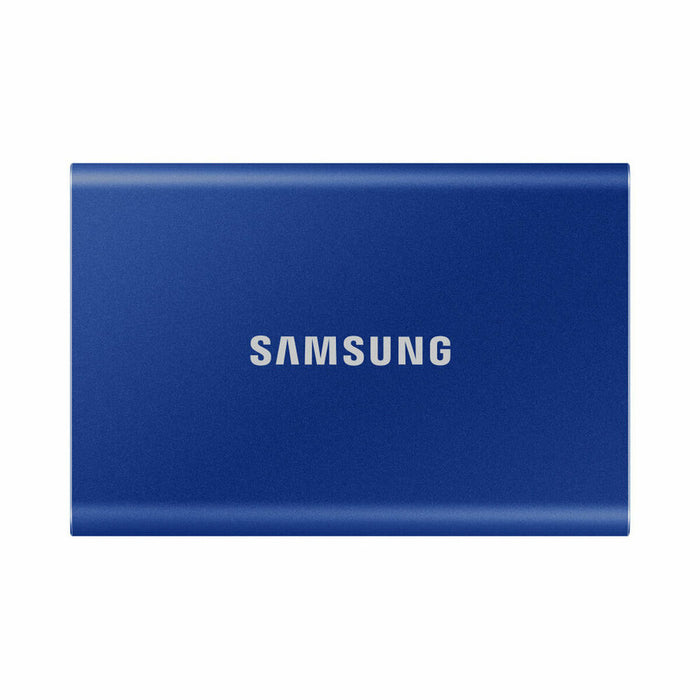 Hard disk Extern Samsung Portable SSD T7 Albastru 500 GB SSD