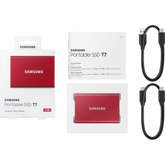 Hard disk Extern Samsung Portable SSD T7 2 TB